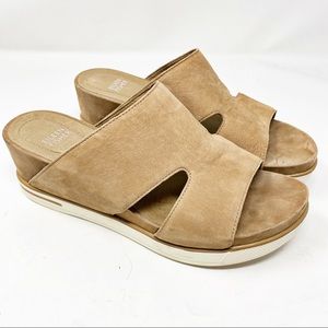Eileen Fisher Cutout Wedge Sandal